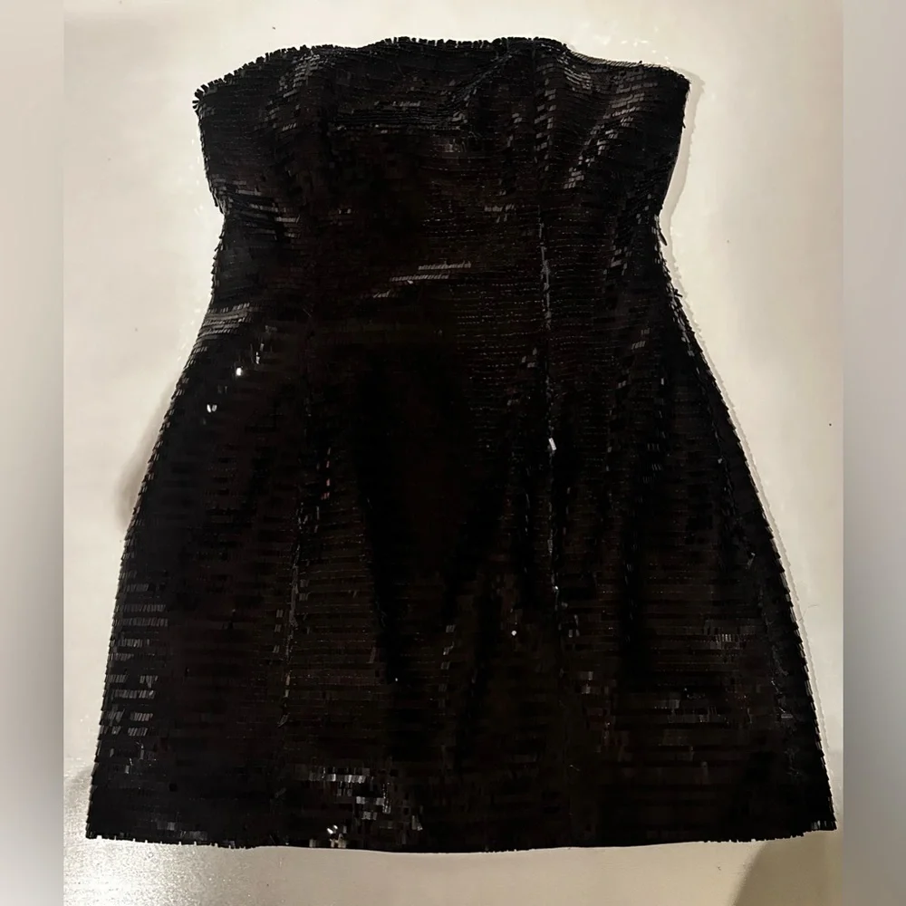 A.L.C. Black Strapless Sheath Dress for Cocktail - Picture 2 of 6
